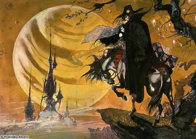 Yoshitaka Amano - Vampire Hunter D 17